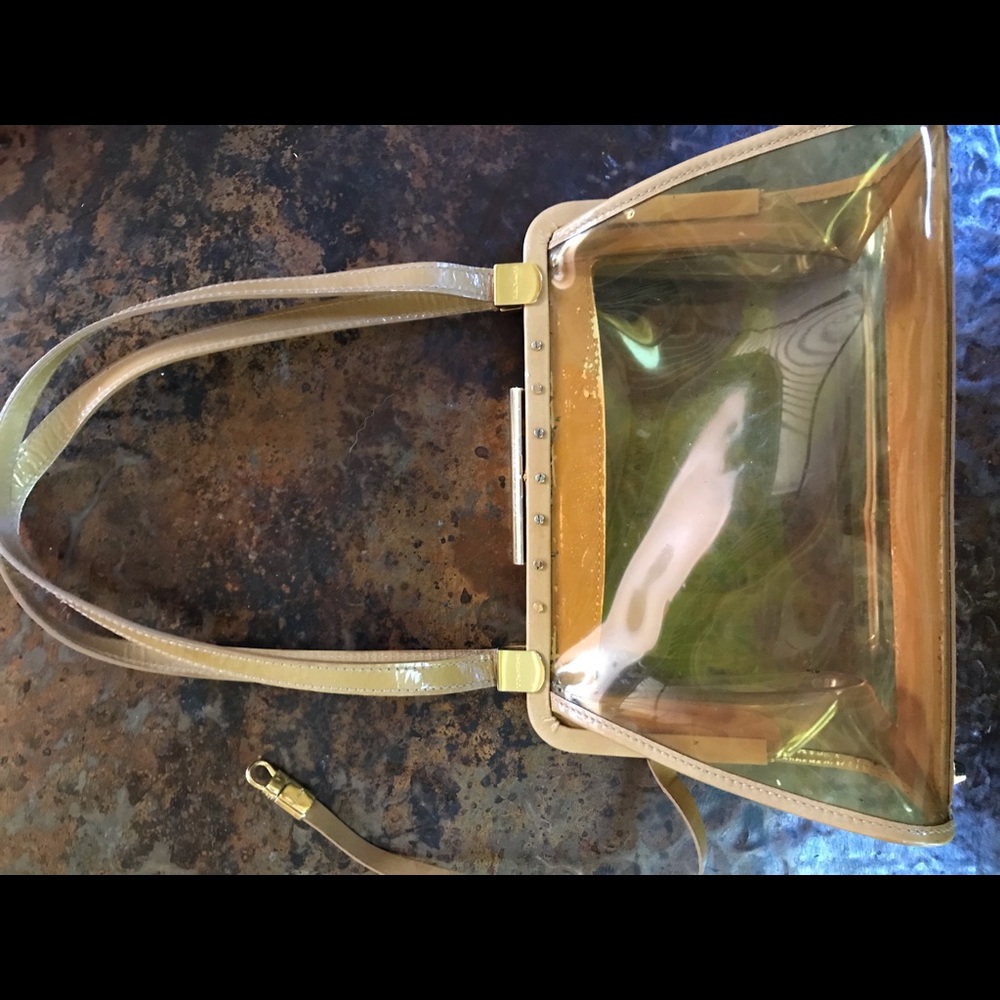 Dolce & Gabbana clear purse.